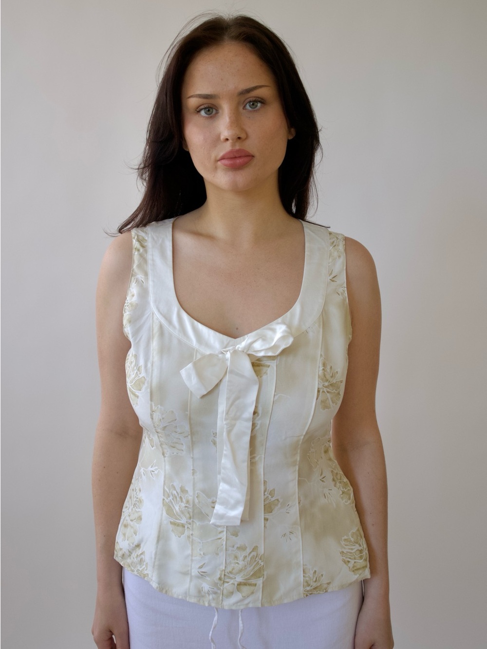 100% silk blouse